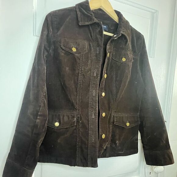 Jones NY & Co Chocolate Corduroy Jacket - Picture 9 of 10
